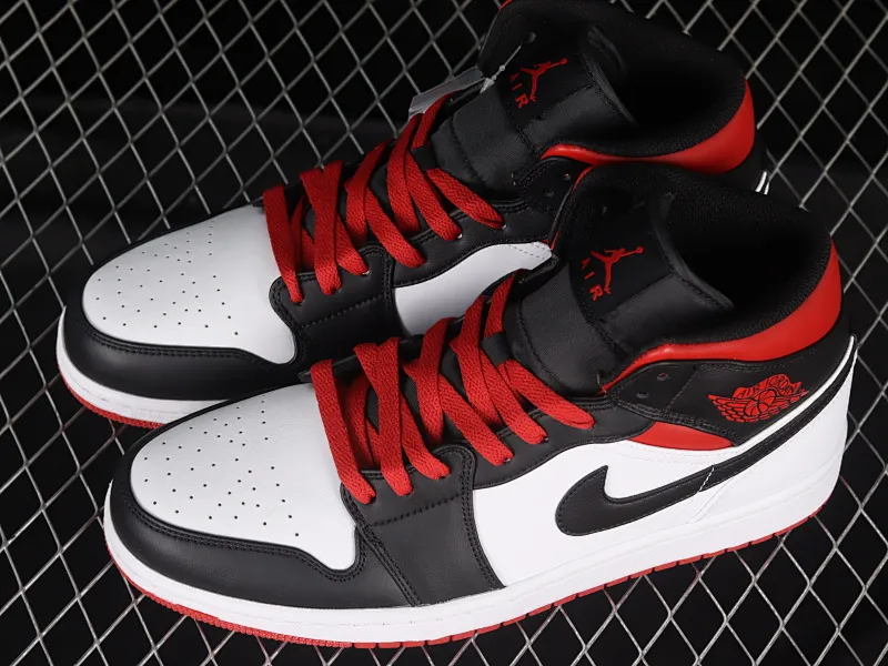 All categories Air Jordan Jordan series basketball shoes Air Jordan 1 Mid Air Jordan 1 Mid GS "USA" AJ1 Joe 1 Team USA mid-top basketball shoes DQ8423-106